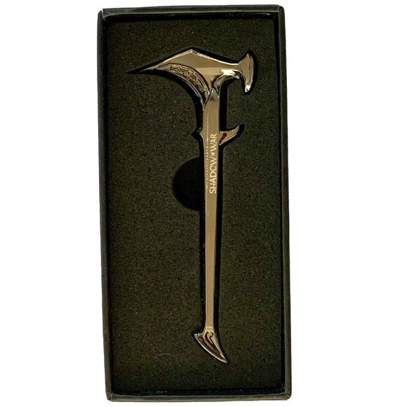 Middle Earth: Shadow Of War Bottle Opener Case Keychain Collectible Game Promo - Picture 2 of 8
